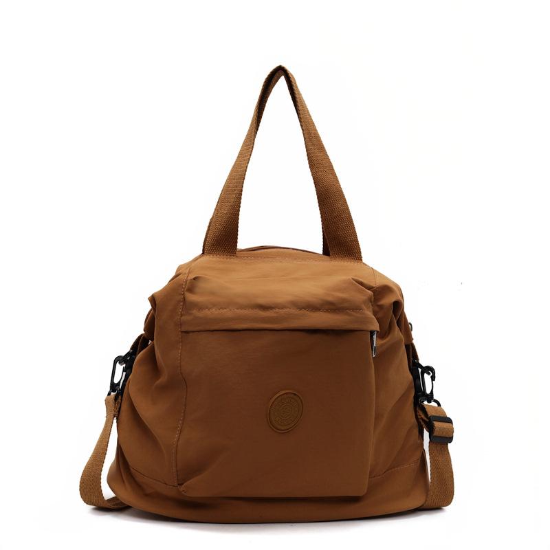 New women's shoulder messenger bag large capacity mommy storage bag urban simple nylon mother bag casual women