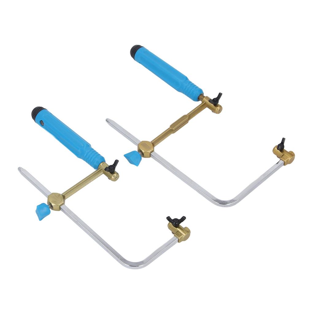 Laubsäge 70mm + 100mm Multifunktionale Holzbearbeitung Basteln Drahtsäge mit 8 Sägeblättern für den Bau