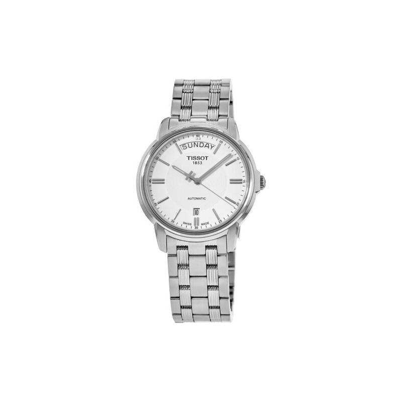 TISSOT Automatic Mechanical Movement 30m Water Resistance Men's Watches Watch 39mm White Dial T065.930.11.031.00