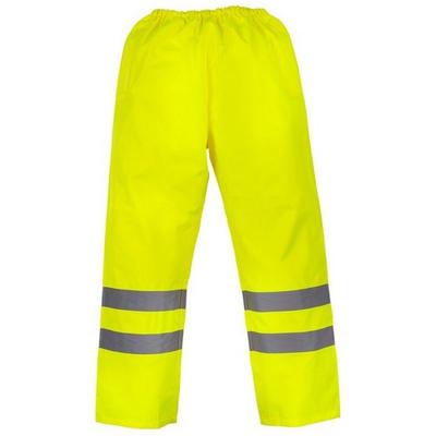 Yoko Unisex Adult Waterproof Hi-Vis Work Trousers