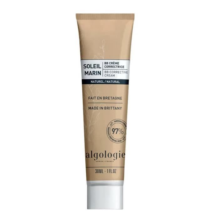Fond De Teint - ALGOLOGIE - BB Crème Correctrice NATUREL - 30 Ml - Hydratant - Illumine Le Teint