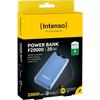 External Battery - INTENSO - F20000 - 20000 mAh - PD 20 W - QC 18 W - Blue