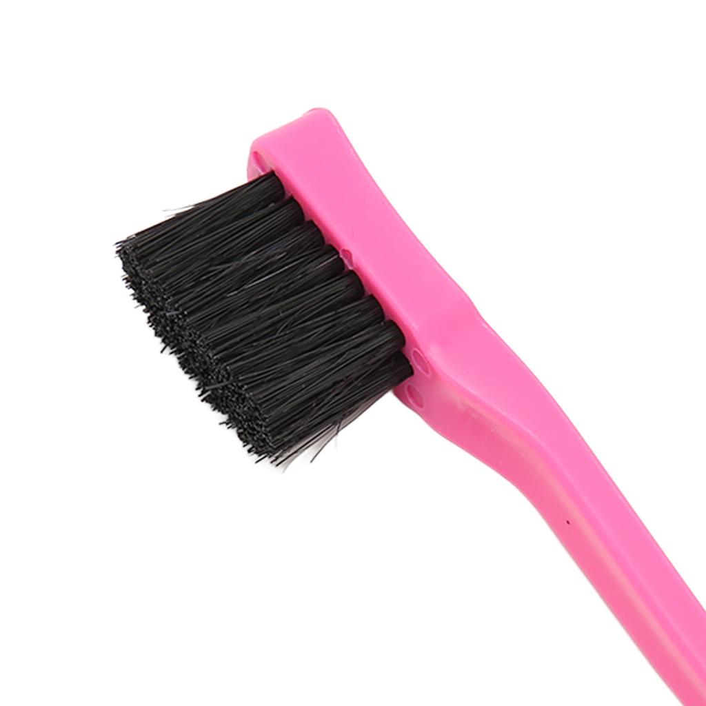 3Pcs Hair Styling Comb Set with 4 Hairclips Soft Double Head Bristle Hair Brush for Women Men Kids