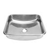 Wohnmobil Spüle 304 Edelstahl 13 X 13 X 3.1in Quadratisches Küchen-Badezimmer Waschbecken Spüle mit 40mm