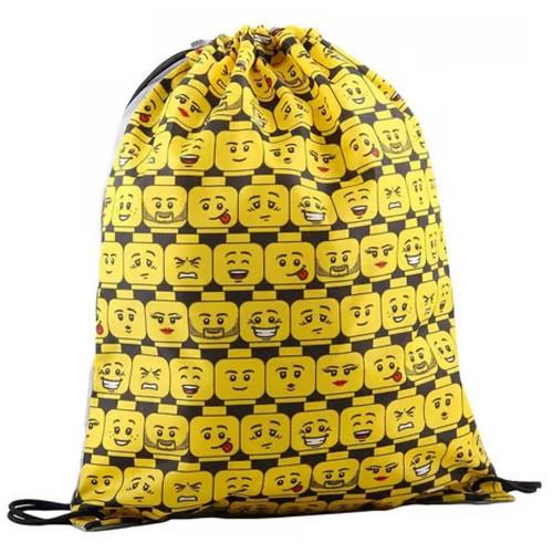 Lego Childrens/Kids Minifigure 11L Drawstring Bag