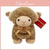 Jsqtoys Sheep Cute Plush Doll With Bow Decoration And Pp Cotton For Gift Kids