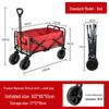 Tragbarer faltbarer Outdoor-Campingwagen