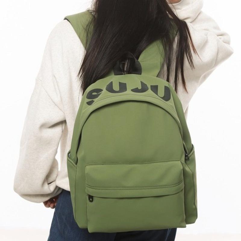 New casual backpack large capacity student backpack simple travel bag