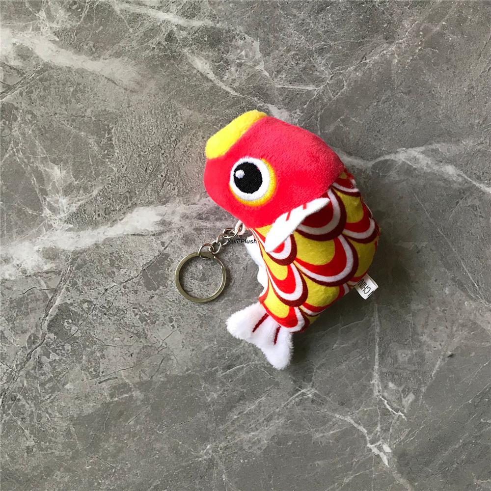 Choix de modèles - Animaux marins, peluche en coton PP avec porte-clés (poisson, requin, etc.).