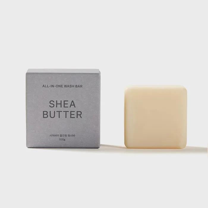 [JAJU] Zeroba Shea Butter All-in-one Wash Bar 100g
