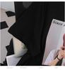 Damen Plus Size Mittellanges Rundhals-Schlankheits-T-Shirt (Kurzärmelig) - Bedeckt den Bauch, Erhältlich in den Größen 200/300/350 jin