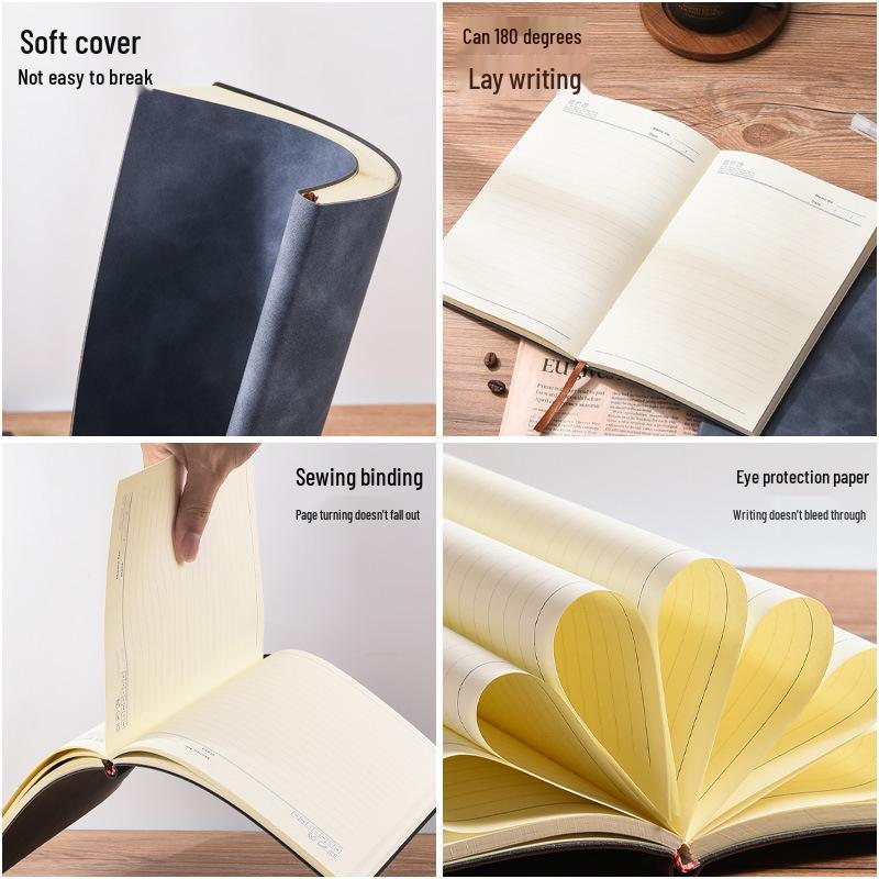 Personalisiertes Business Büro Softcover Notizbuch - A5/B5 Tagebuch Geschenk