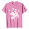 F-CAW-F Women's Casual Letter Print Short-sleeved Top T-shirt