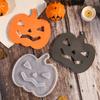 Pumpkin Coaster Silicone Mold For Baking Crafting Art Halloween Home Decoration With Easy Releases Designs
