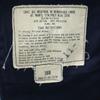 US ARMY 70s DLA Vintage All Weather Coat Stainless collar coat 36R Navy Men's Used
