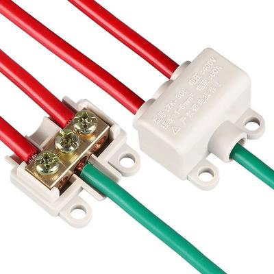 Universelles Hochleistungs-Abzweigklemmen-Schnellverbinder-Terminal T-Typ Verdrahtungsklemmenverteiler Drahtverbinder