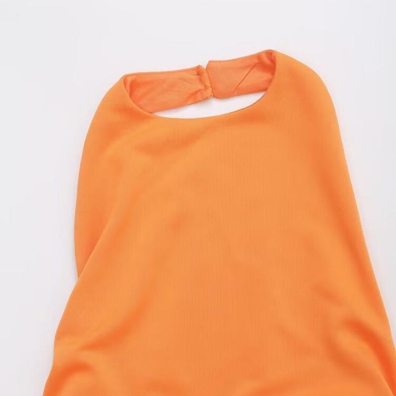 European & American Style Backless Halter Neck Dress - Summer Collection for Trendy Women