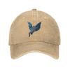 Vintage BatUnisex  Baseball Caps for Unisex Women Distressed Cotton Snapback Hat  Outdoor Summer Adjustable Caps Hat
