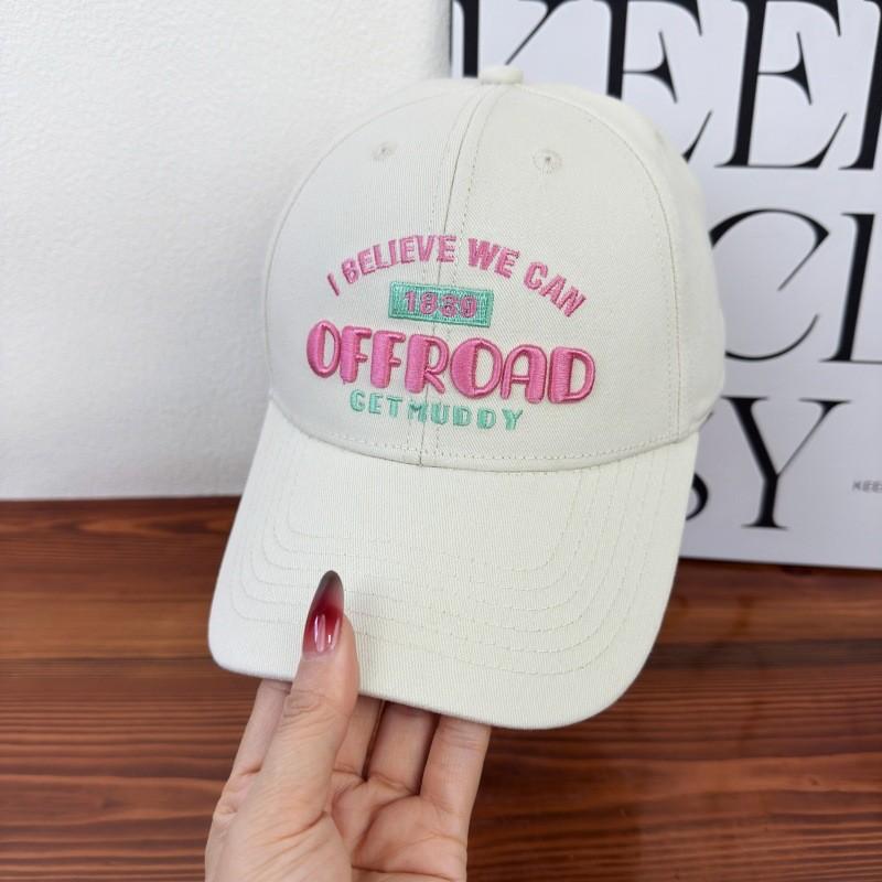 Baseball Cap Women Spring Summer Mesh Embroidered Sun Protection For Travel And Outdoors