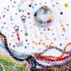 4-8mm Cube Crystal Glass Beads for Jewelry Making Faceted Square Crystal Glass Beads for Bracelet Earring Necklace DIY Craft