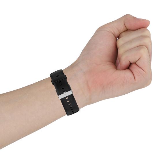 Řemínek k hodinkám 22mm vodotěsný měkký silikonový řemínek pro chytré hodinky náhradní pro hodinky Realme Watch 2/2 Pro/3 Pro/S/S Pro