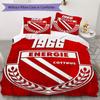 Energie Cottbus Set Lenzuola con Fantasia Copripiumino Federa Decorazione per la Casa Regalo di Compleanno (1 * copripiumino + 2 * federe senza imbottitura)38