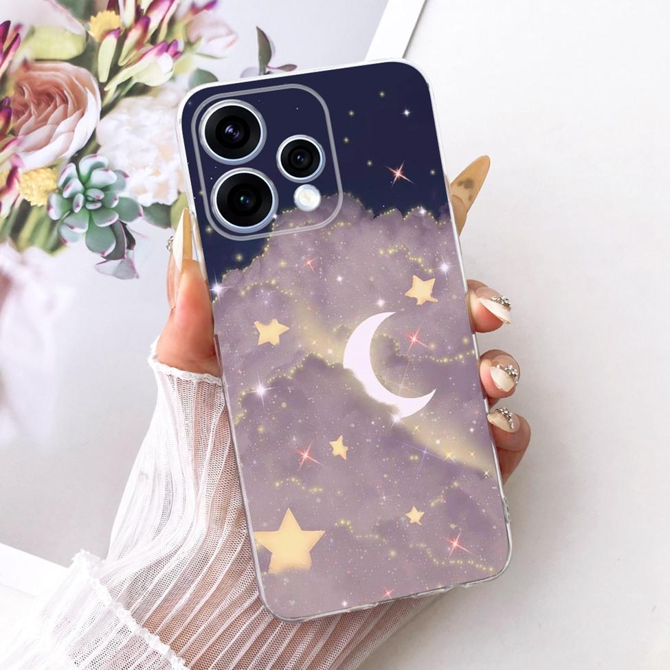 Transparent For Oppo Reno15 Cover Luxury Cute Cat Fashion Butterfly Cool Painted Bumper Casing For Oppo Reno15 5G CPH2825 Case