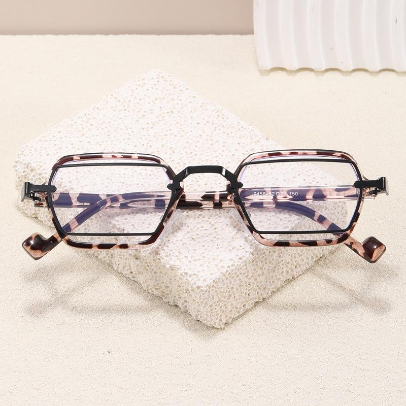 European American Style Woman Sunglasses Polygon Shape Stylish Sun Glasses Man High Quality Uv Protection Female Sunglass