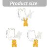 Plastic Cookie Cutters In Cartoon Animal Shape Easy To Clean And Store Perfect For DIY Valentine Treats