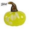 Warm Home Atmosphere Decor Hand Blown Glass Pumpkin Figurine Creative Adornment for Desktop Decoration Unique Fall Autumn Theme Jewelry Living Room