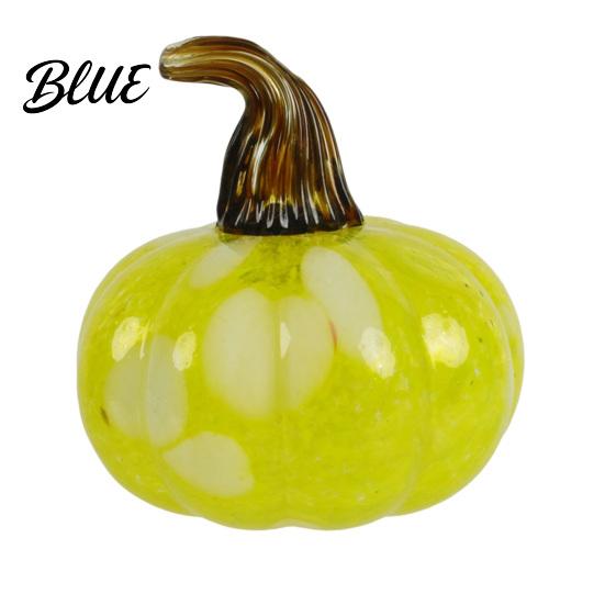 Warm Home Atmosphere Decor Hand Blown Glass Pumpkin Figurine Creative Adornment for Desktop Decoration Unique Fall Autumn Theme Jewelry Living Room