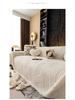 High-Quality American Style Anti-Cat Scratch Sofa Cover with Plush Sofa Cushion Protection