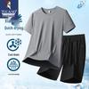 TUCANO Men's Summer Breathable T-Shirt & Shorts Set
