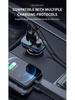 Colorful C24 Bluetooth Car MP3 Player with Dual USB Type-C Charger & FM Transmitter