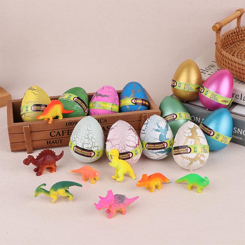 4Pcs Dinosaur Eggs In Water Big Size Water Growing Animal Eggs Dinosaur Grow Egg Novelty Educational Toys For Kids Gift