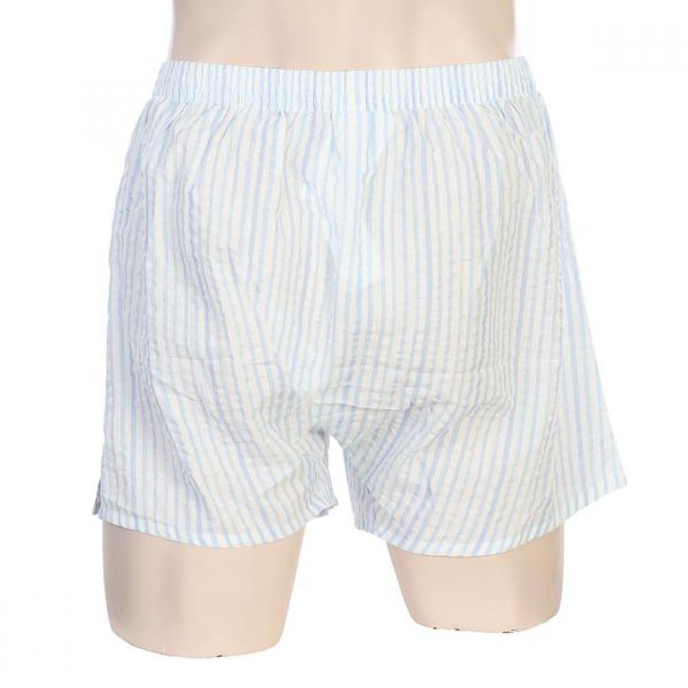Barbara Men S Blue Stripe Trunk Pant Amt4623t