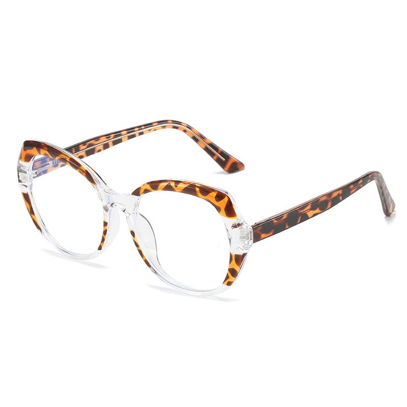 

Очки с плоскими линзами в большой оправе из материала TR90 с защитой от синего света, цветная оправа, ретро, персонализированная цветовая гамма Regular