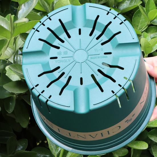 Prodyšný květináč Recyklovaný plastový květináč pro růže hortenzie amarylky Zesílený květináč pro dolní růst pro domácí zahradu balkon