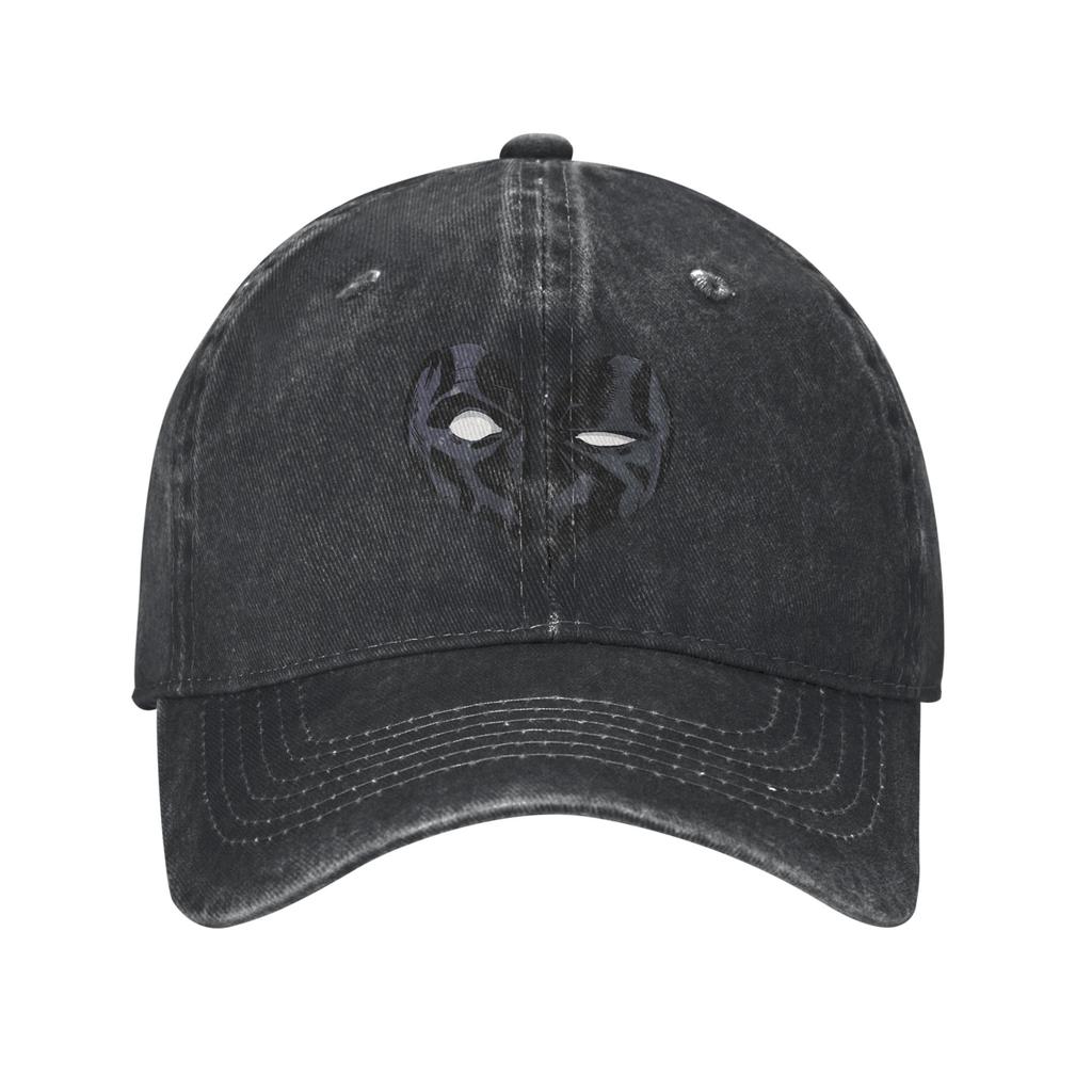Deadpool Heart Mask Unisex Baseball Cap Distressed Denim Washed Hats Cap Casual Outdoor Running Golf Adjustable Fit Sun Cap