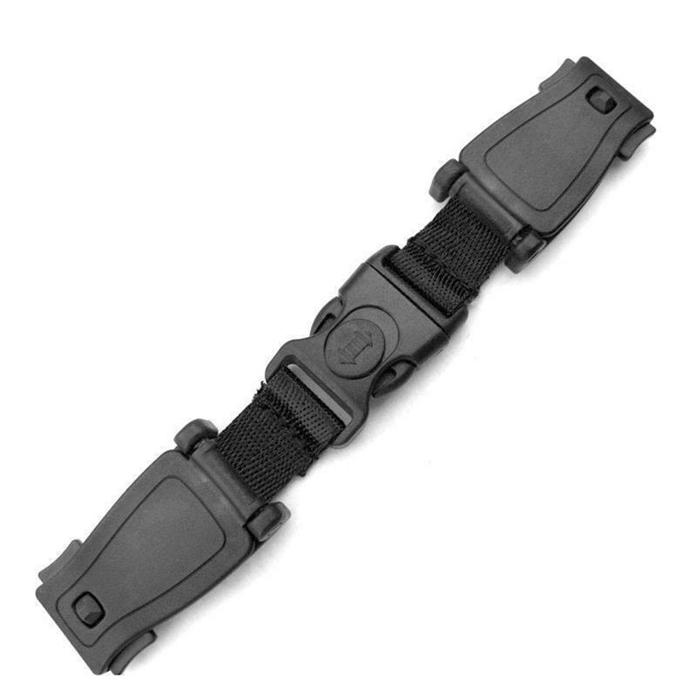 Safety Strap Buckle 16.5cm/6.3inch ABS + Webbing Car Accessories