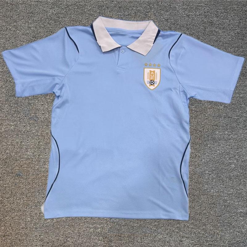 2627 Uruguay Home Jersey - New World Cup Fan Edition S светло-синий