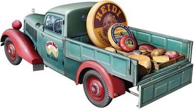 MiniArt Scale Cheese Delivery Car Reefer Preischenwagen Type 170V Plastic Model Kit MA38046 1/35