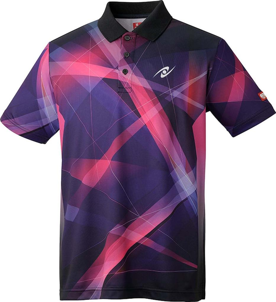 Nittaku Table Tennis Game Breakle Size L Shirt, Shirt, 21 Pink,