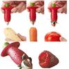 1/2PCS Strawberry Huller Stem Remover And Strawberry Slicer Set Potatoes Tomato Corer Slicer Stainless Steel Kitchen Tools Vrsgs