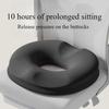 Memory Foam Tail Vertebra Hemorrhoids Cushion Decompression Postoperative Office Chair Cushion Butt Cushion Breathable