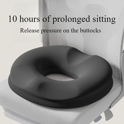 Memory Foam Tail Vertebra Hemorrhoids Cushion Decompression Postoperative Office Chair Cushion Butt Cushion Breathable