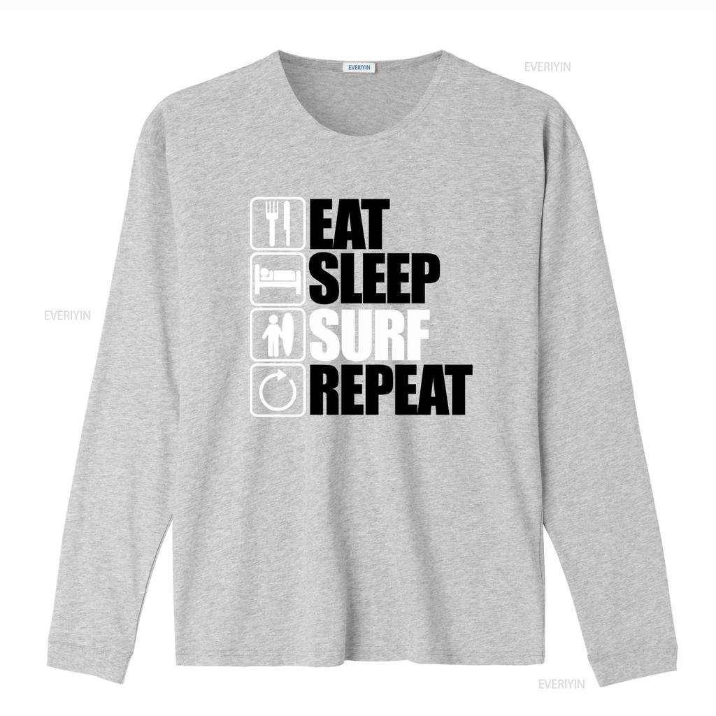 Eat Sleep Repeat T Shirt for Casual Streetwear vintage Washed homme streetwear Slightly Comfortable Top For Everyday Wear