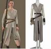 The Wars Star Force Awakens Rey Cosplay Suit With Belt Halloween Costume Party