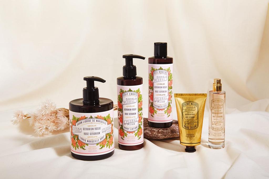 Panierdessens Body Sparkling White Bouquet Jasmine Gift Made in Gift Wrapped with Ribbon Provençal Milk, Scent, Bag, France,