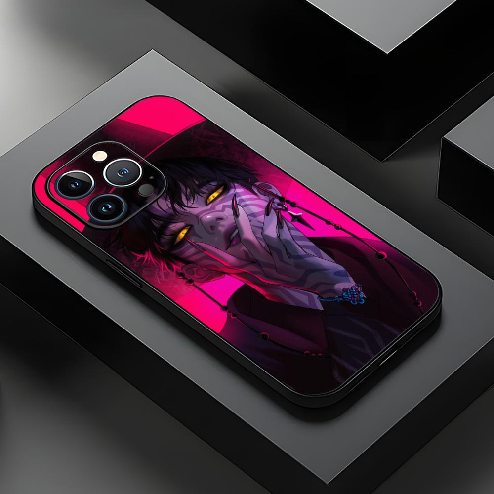 KPop Lovci démonů Jinu Pouzdro na telefon pro iPhone 16 16e 15 14 13 12 11 XS XR Plus Mini Pro Max Měkký černý Nárazuvzdorný kryt